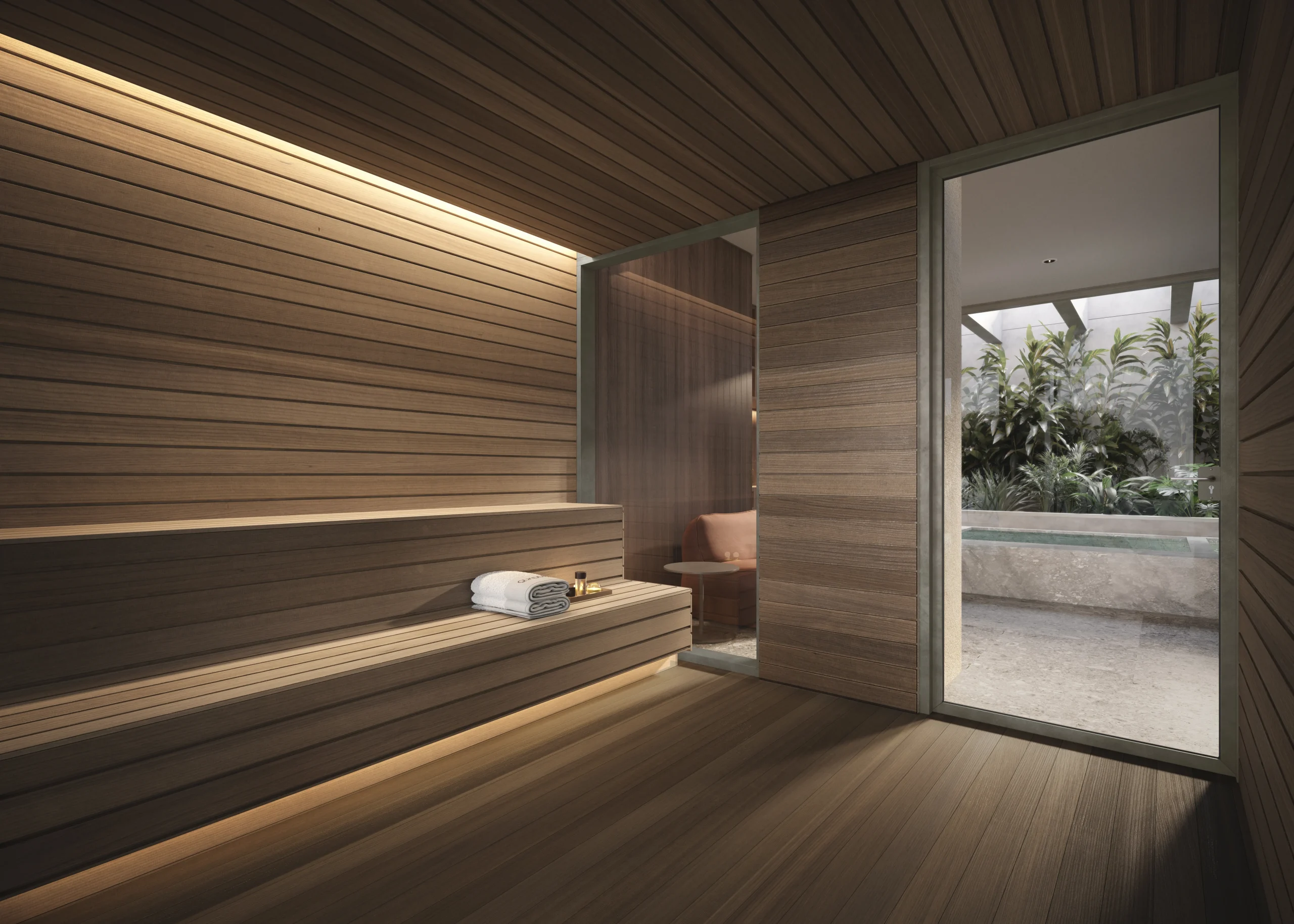 Quaddra Spa | Sauna Seca